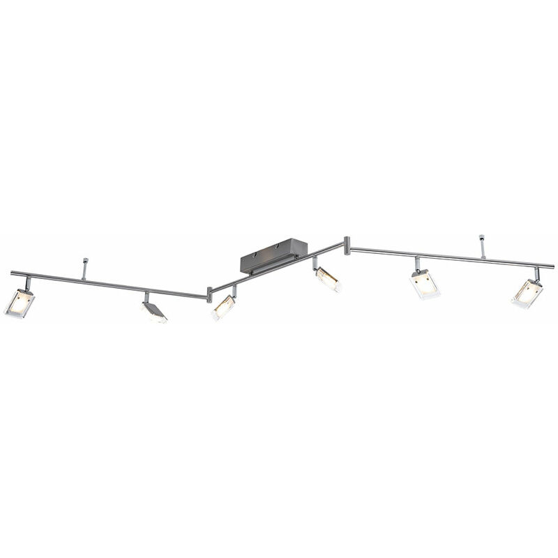 

Proyector de luz de techo LED de diseño de 27 vatios, iluminación giratoria, focos de lámpara WOFI 9254.06.64.0000