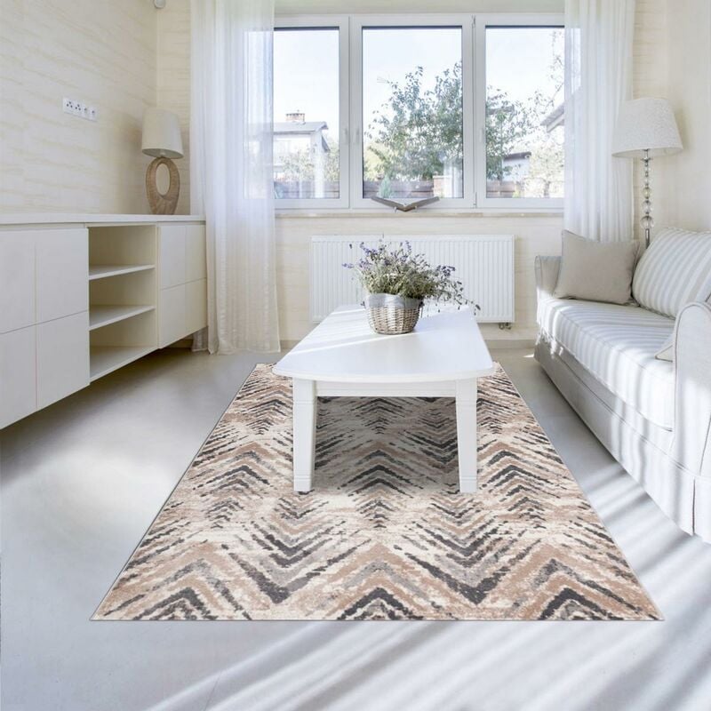

Modern Datren Ll Alfombra en Polipropileno Beige - Beige
