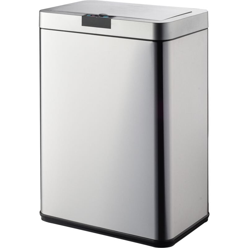

Diseño de la papelera automática de cocina 60L DAYTONA en acero inoxidable con fleje