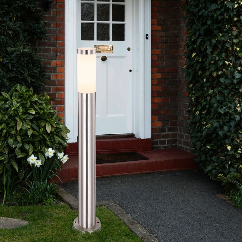 

Diseño lámpara de pie iluminación exterior patio jardín senderos lámpara de pie columna de acero inoxidable