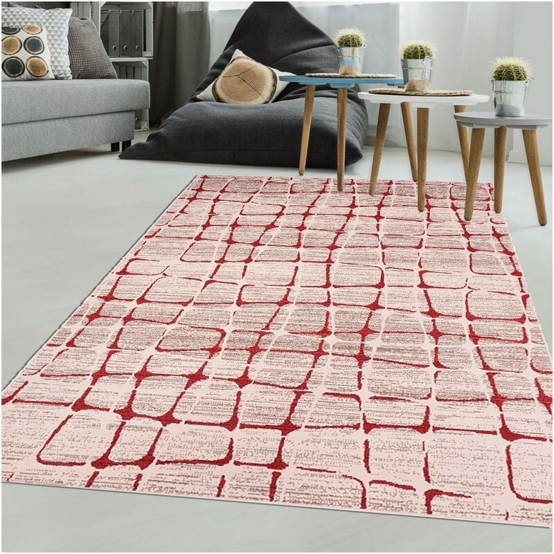 

diseño moderno alfombra 60x110 cm rectangular BC SOFIA Beige de entrada adecuado para calefacción por suelo radiante - Beige