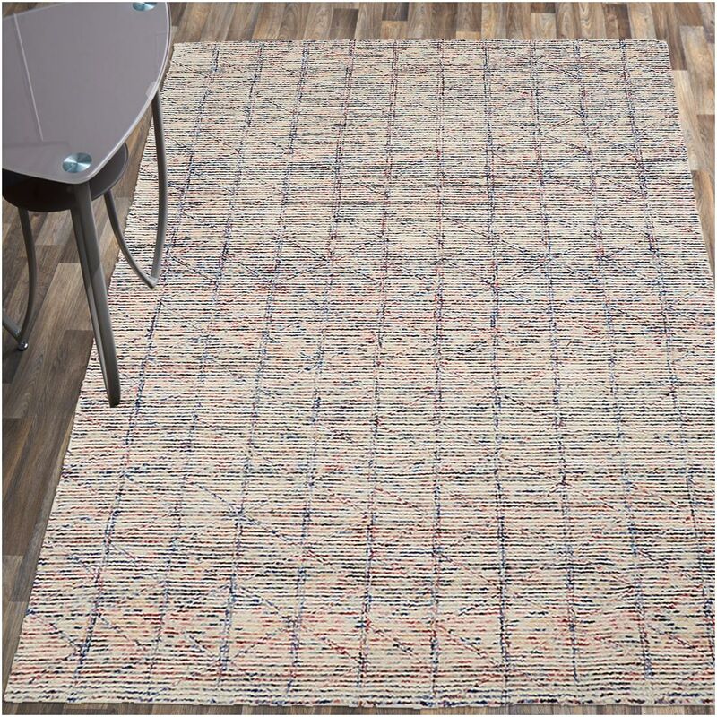 

diseño moderno alfombra 60x110 cm rectangular BERNES Multi Input Handtuft - Multicolore