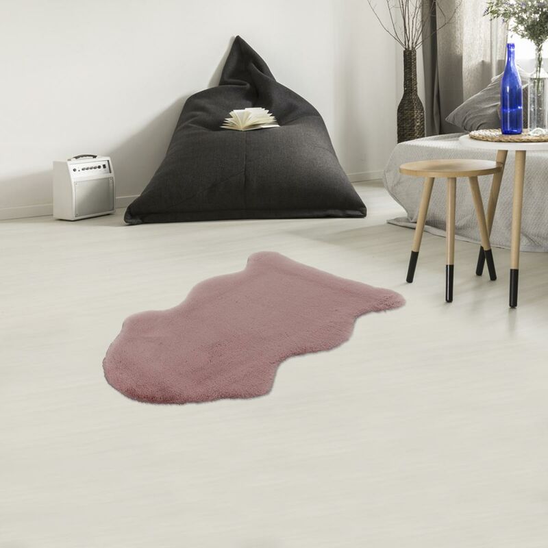 

Pisadas Shaggy Shaggy Long Sweet LL LL en Poliéster Beige - Rose