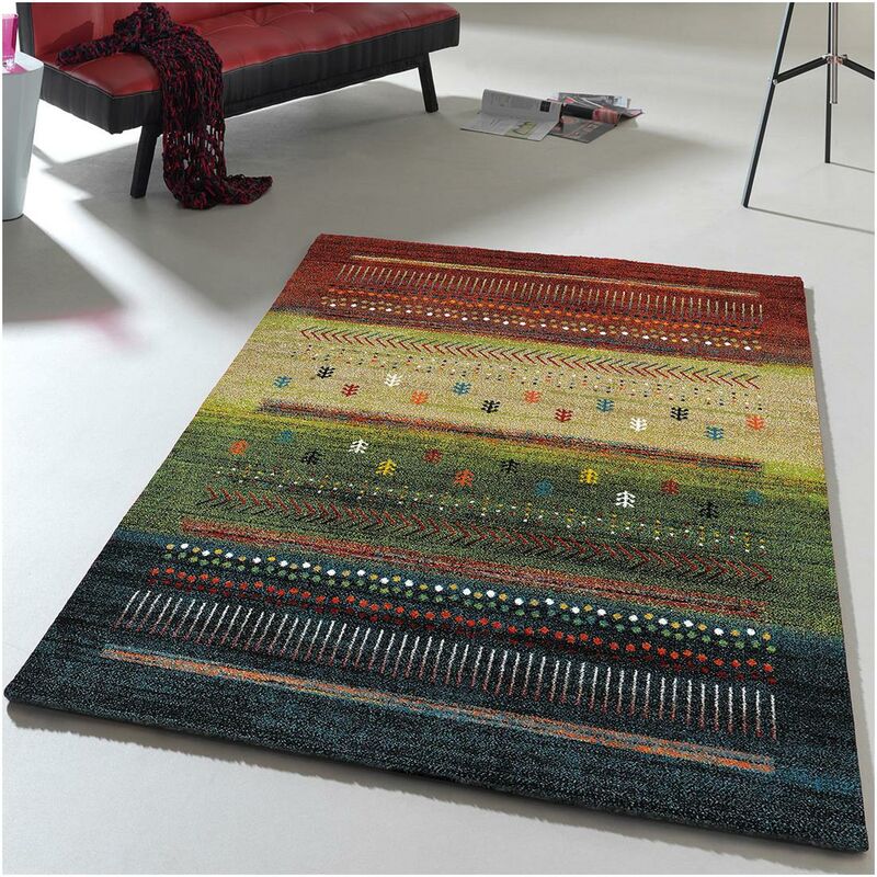 

Alfombra moderna Ethno 818-110 Polypropileno multicolor - Multicolore