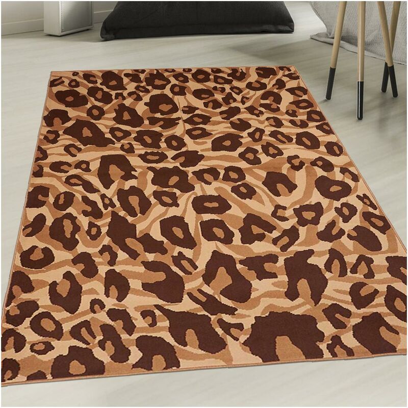 

diseño moderno de la manta 80x150 cm rectangular AF WILDMARK habitación Brown adecuados para calefacción por suelo radiante - Marron