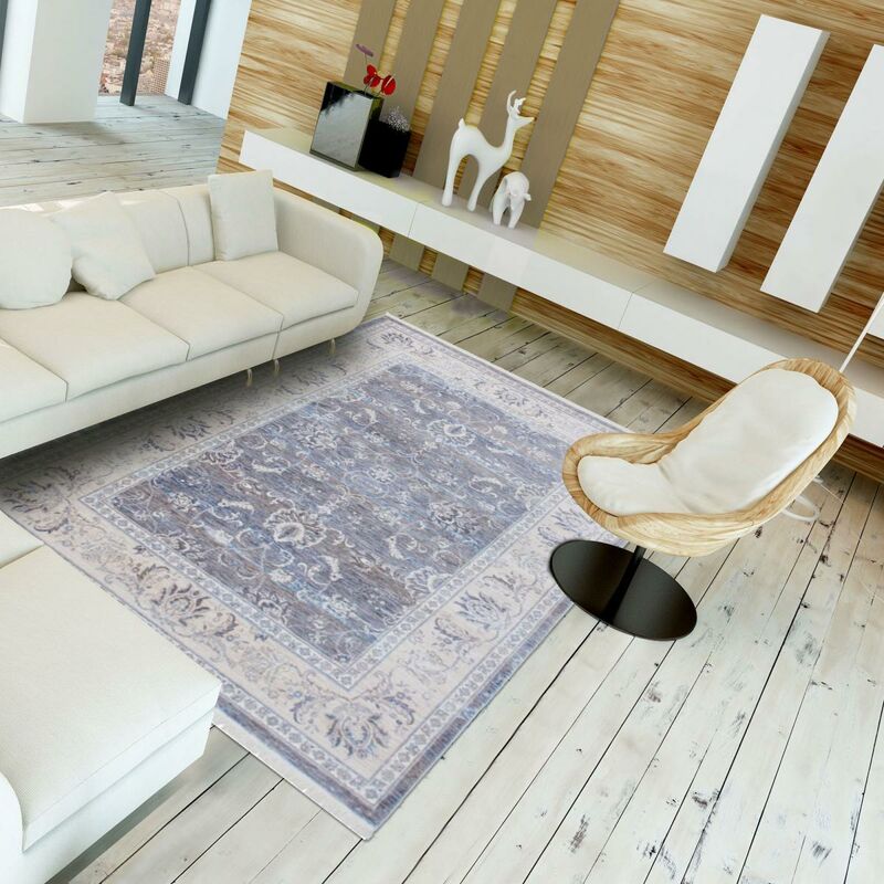 

Alfombra Oriente Estilo Vintor LL en Poliéster Beige - Gris