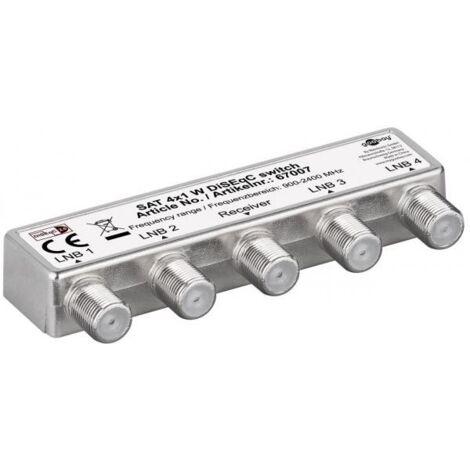 diseqc 2.0 lnb con protezione dalle intemperie 4x1