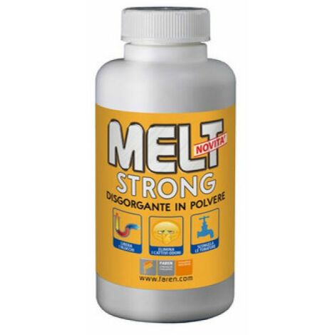 DISGORGANTE IN POLVERE MELT STRONG 600 gr