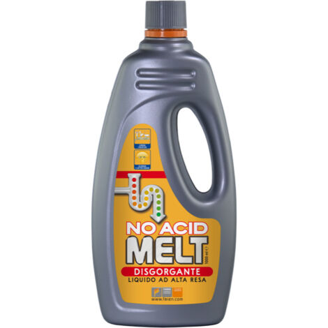Disgorgantee liquido concentrato ad alta resa melt no acid 1 lt Farmicol