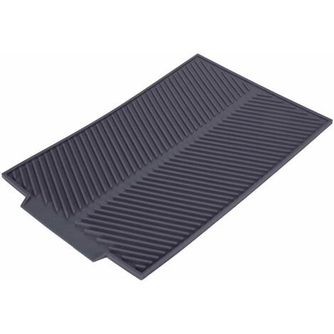 Silicone Dish Drying Mat Flume Folding Draining Mat Rectangle Drain Mat  Drying Dishes Pad Heat Resistant Non-Slip Tray Green - AliExpress