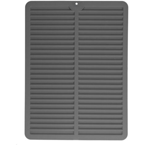 Dish Drying Mat Multiple Usage Silicone Kitchen Dish Draining Pad for Kitchen Counter