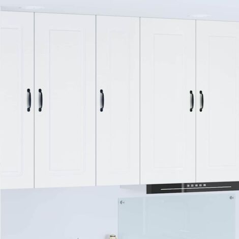 Dishwasher Panel Kalmar White 30 x 31 x 100 cm Engineered Wood vidaXL