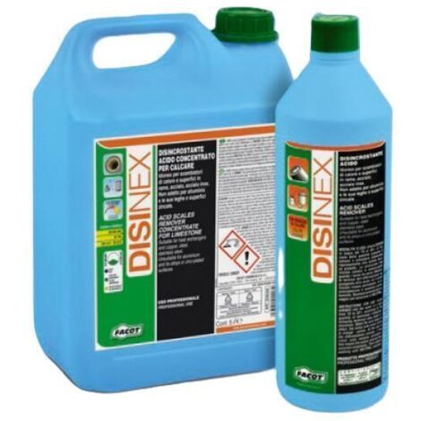Disincrostante a base acida disinex viraggio 25 litri facot dixk025
