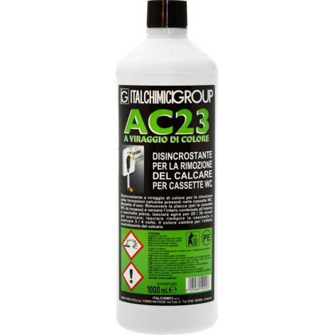 DISINCROSTANTE AC23 PER CASSETTA WC 1 L- 12,0 pz