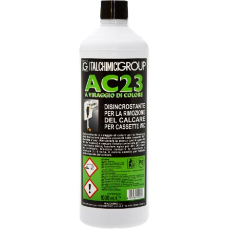 Disincrostante Ac23 Per Cassetta Wc 1000 Ml - 6 Pz