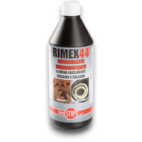 Disincrostante e Disossidante elimina ruggine e calcare Rimex 44 ml750