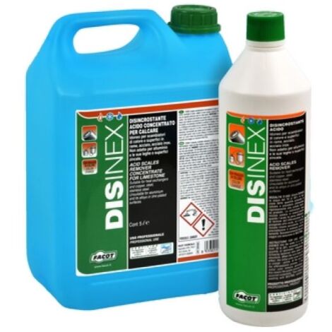 DISINCROSTANTE FORTE ACCIAIO E RAME DISINEX 25 lt