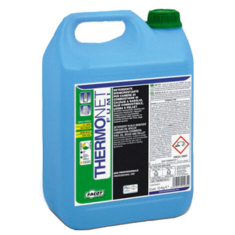 DISINCROSTANTE LIQUIDO PER CAMERE COMBUSTIONE THERMONET FUMI- 5 kg- FACOT- pezzi 1