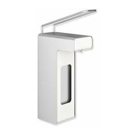 Disinfettante e dosatore di sapone, corpo base in acciaio inox, base opaca 1000 ml HEWI