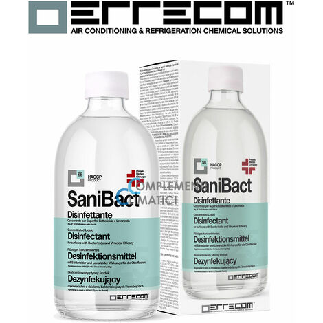 Disinfettante superfici SaniBact Errecom Medico Chirurgico