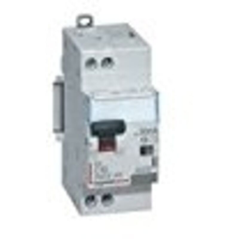 Disjoncteur différentiel DX³4500 à vis U+N 230V 16A type F 30mA courbe C 2 modules LEGRAND 410753