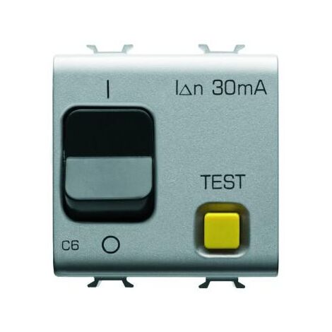 DISJ. DIFF. 1P+N C6 30mA 230VCA 3KA TIT GEWISS GW14483