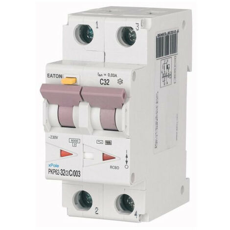 Disj. diff. 2P 32A 30mA type AC 000111620 EATON PKP62-32/2/C/003