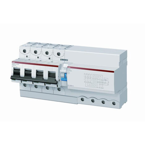 Disj. Diff DS804N 125A 1000mA 4P Type A-S Courbe B Raccord à vis - 36KA (13 Mo.. 2CCC894006R0845 ABB 750408