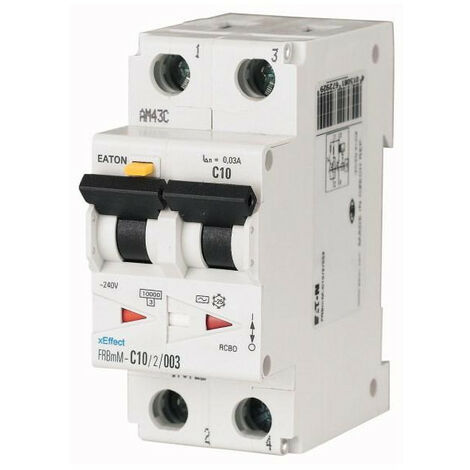 Disj. diff. FRBmM 100mA cbe C 2P Type A,6A 000170819 EATON FRBMM C6/2/01 A