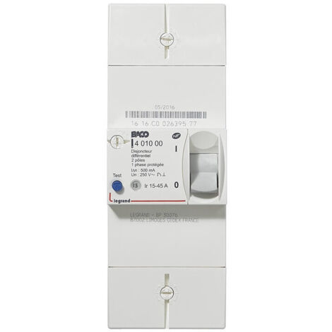 disj edf 2p 45a 500ma 401000
