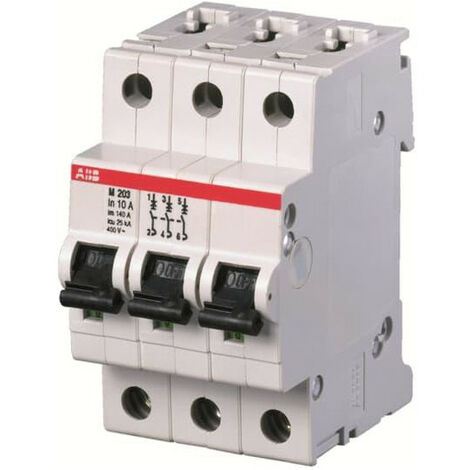 Disj. magnétique Seul (M203) 3P 25KA 12.5A (3Modules) 2CDA283799R0491 ABB 358312
