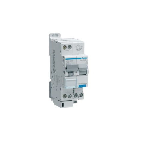 Disj.dif 1P+N 4.5-6kA C-16A 10mA AC