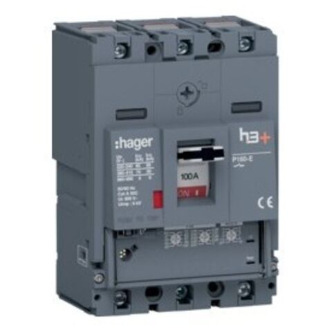Disj.h3+P160 LSNI 3x100A 70kA - APPAREILLAGE DE TETE HAGER HES100GC