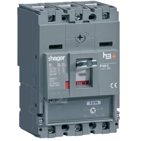 Disj.h3+P160 MAG 3x40A 70kA - APPAREILLAGE DE TETE HAGER HES040BC