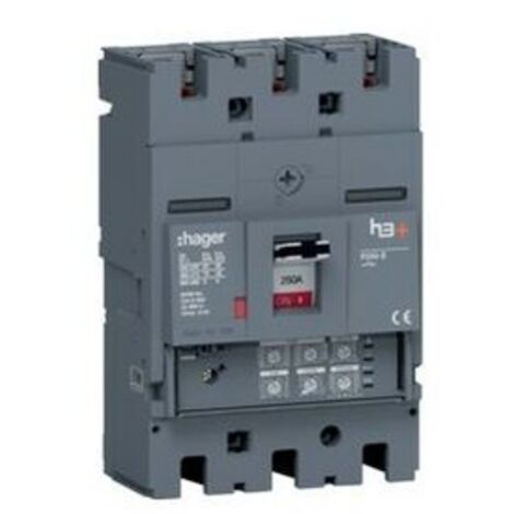 Disj.h3+P250 LSI 3x250A 70kA - APPAREILLAGE DE TETE HAGER HET250JR