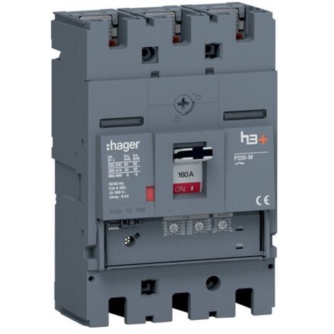 Disj.h3+P250 LSNI 3x160A 50kA - APPAREILLAGE DE TETE HAGER HMT160GR