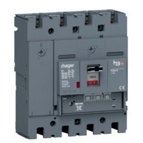 Disj.h3+P250 LSNI 4x100A 70kA - APPAREILLAGE DE TETE HAGER HET101GR