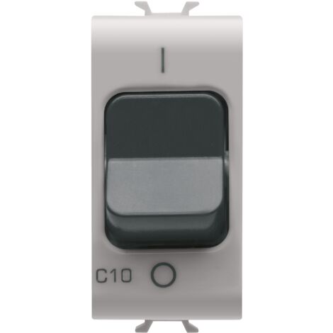 DISJONCT. 1P C10 3KA 230V CA 1M BEIGE GEWISS GW13462