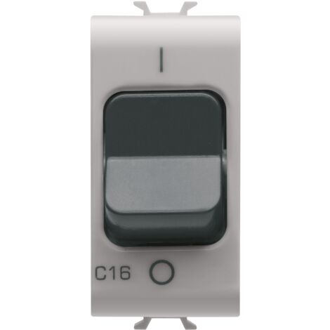DISJONCT. 1P C16 3KA 230V CA 1M BEIGE GEWISS GW13463