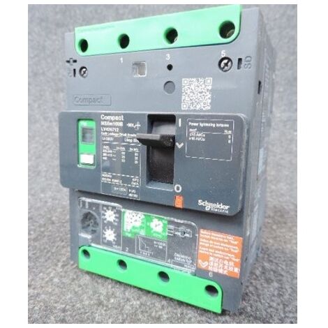 Disjoncteur 100A 3P 25KA Micrologic 4.1 3d Vigi Everlink Compact NSXm SCHNEIDER LV426712