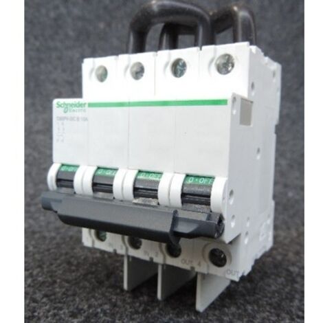 Disjoncteur 10A 2P pour photovoltaïque 800V DC C60PV-DC SCHNEIDER A9N61650