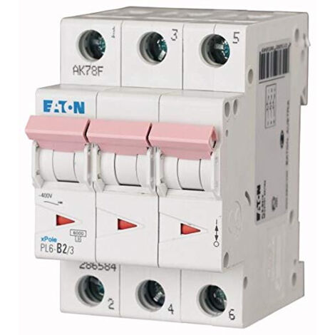 DISJONCTEUR 16A 3P/PL6-C16/3 EATON 286601