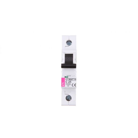 Disjoncteur 1P C 25A 10kA AC ETIMAT10 002131718