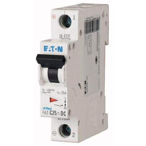 Disjoncteur 1P C 32A 15kA CC FAZ C32/1-DC 279131