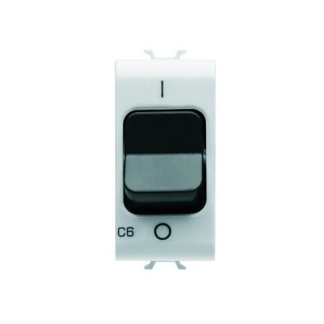 DISJONCTEUR 1P C6 3KA 230V CA 1M BL GEWISS GW10461