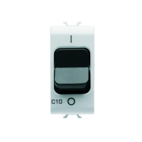 DISJONCTEUR 1P+N C10 3KA 230V CA 1M BL GEWISS GW10467