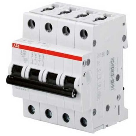 Disjoncteur 25A 4P Courbe C 230V - ABB