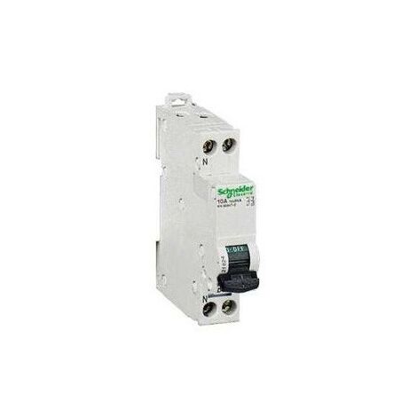 Disjoncteur 32A 1P+N courbe C 10KA DT40N (remplacé par A9N21369) SCHNEIDER 21369