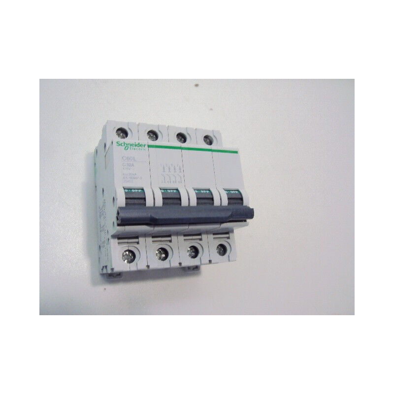 Disjoncteur 32A 4P courbe C 20kA C60L MULTI9 (remplacé par A9F94432) SCHNEIDER 25453