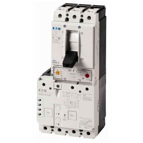 Disjoncteur 3p 160A +bloc différentiel 30mA sensible à tous les courants 000112627 EATON NZMH2 A160 FIA30
